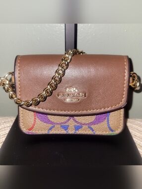 Coach Pride Poppy Card Holder